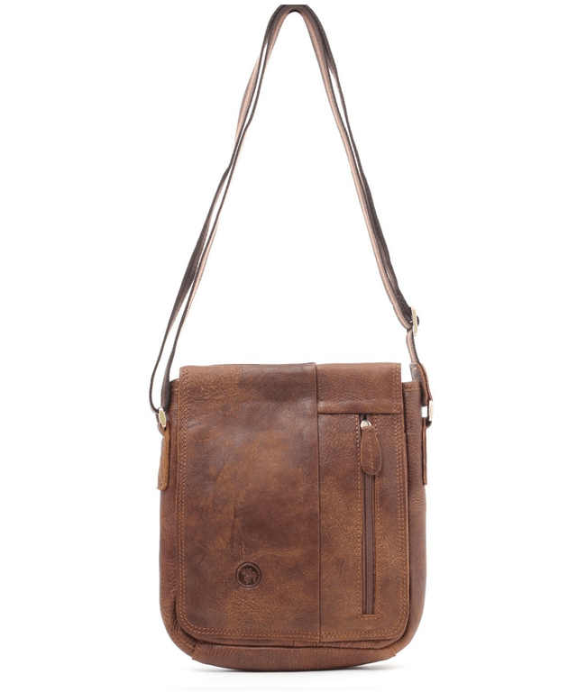 תיק עור דגם ברק לגבר - תיק התיקיםEmanuelתיקי צד לגבר