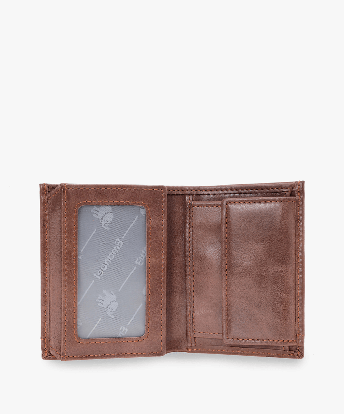 ארנק עור משומן שון - תיק התיקיםEmanuelארנקי גברים