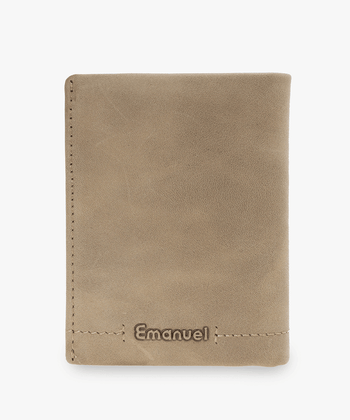 ארנק עור בילי משומן - תיק התיקיםEmanuelארנקי גברים