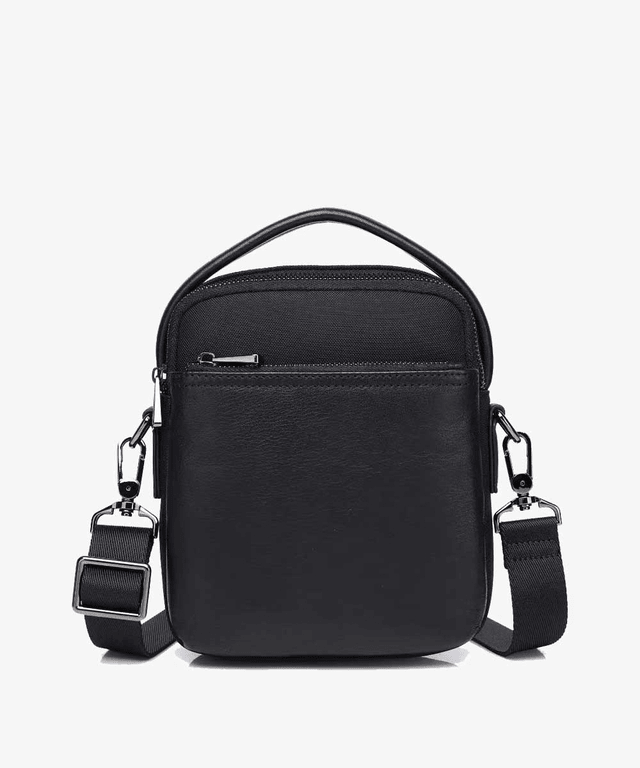 תיק צד משולב עור דגם אטלס - תיק התיקיםEmanuelתיקי צד לגבר