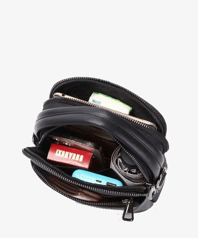 תיק צד משולב עור דגם אטלס - תיק התיקיםEmanuelתיקי צד לגבר