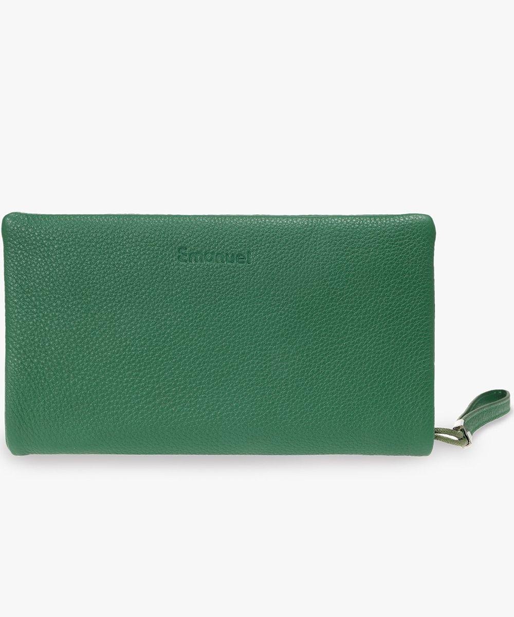 Emanuel ארנק עור נאפה דגם עדן - תיק התיקיםEmanuelנשים