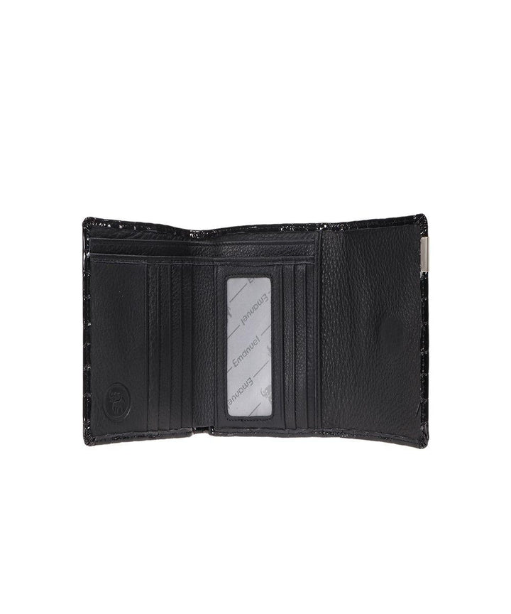 Emanuel ארנק מעור סנדרה קטן לק - תיק התיקיםEmanuelנשים