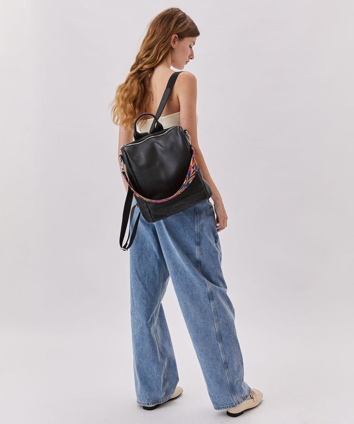 Emanuel תיק גב מעור דגם אדריאנה - תיק התיקיםEmanuelנשים