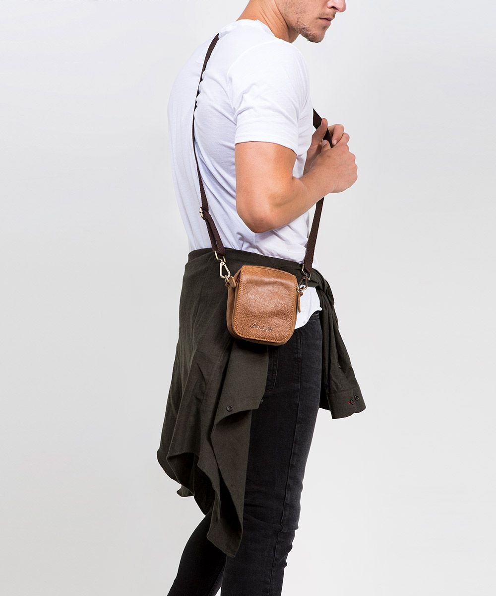 Emanuel תיק לגבר מעור דגם קוסקו אפריקה - תיק התיקיםEmanuelגברים