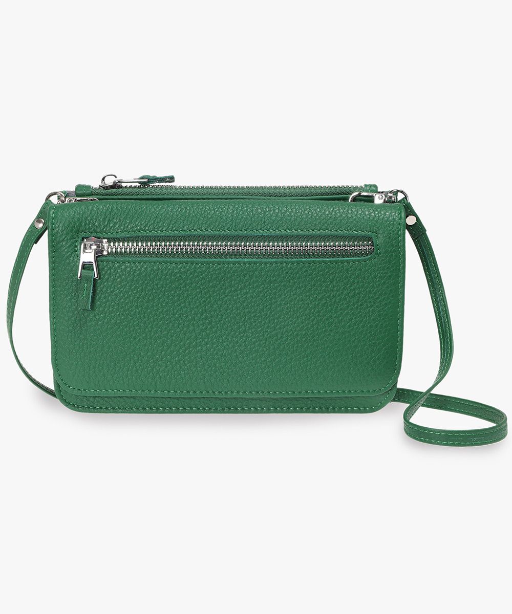 Emanuel תיק מעור דגם ברלין מטאלי - תיק התיקיםEmanuelנשים