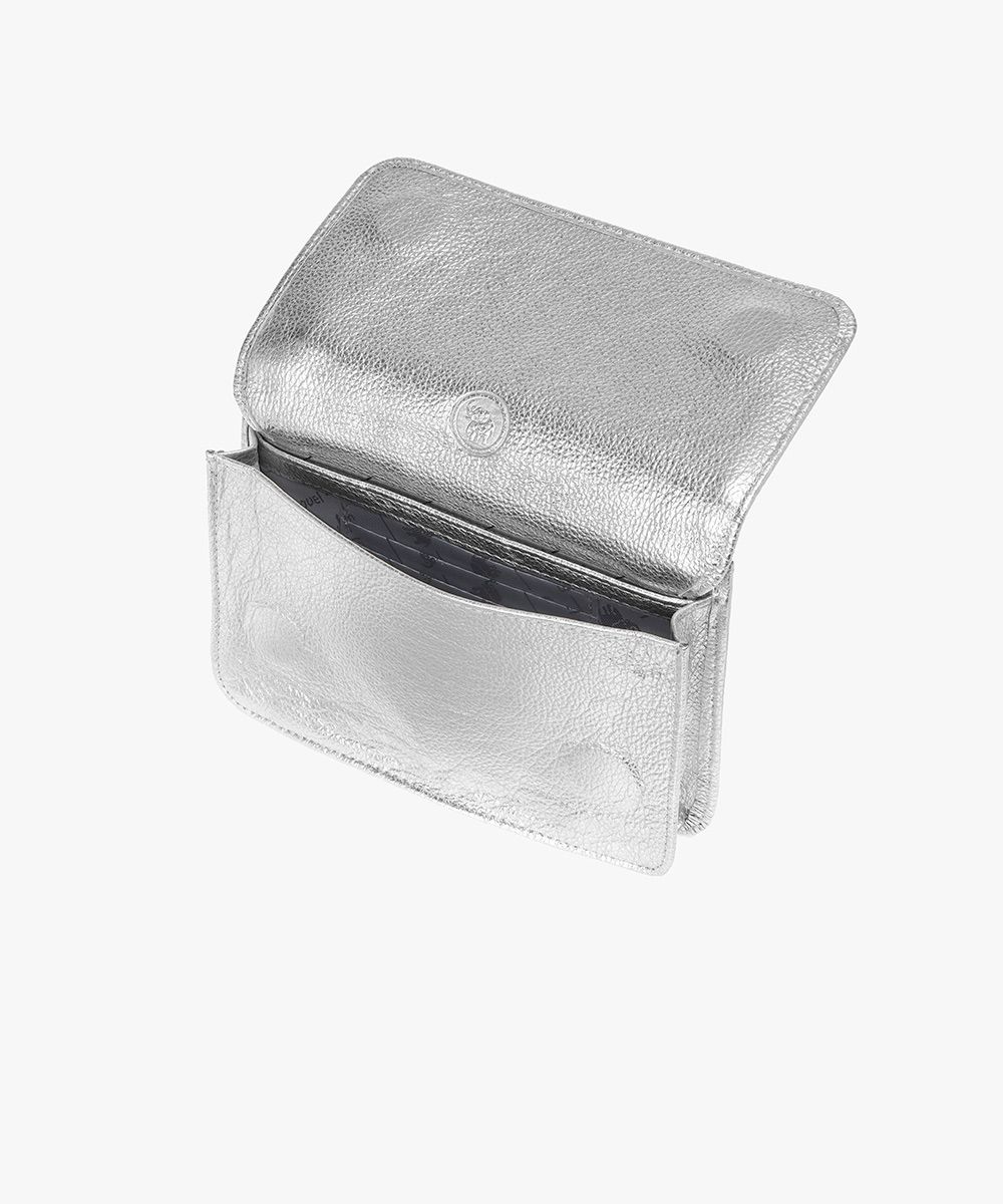 Emanuel תיק מעור דגם ברלין מטאלי - תיק התיקיםEmanuelנשים