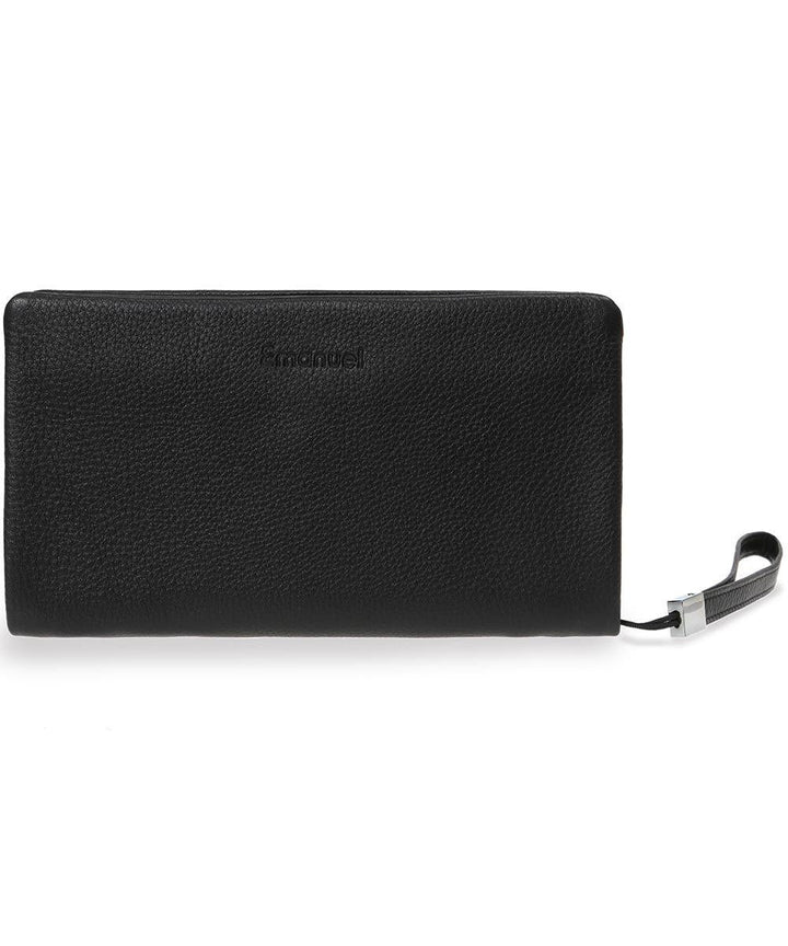 Emanuel ארנק עור נאפה דגם עדן - תיק התיקיםEmanuelנשים