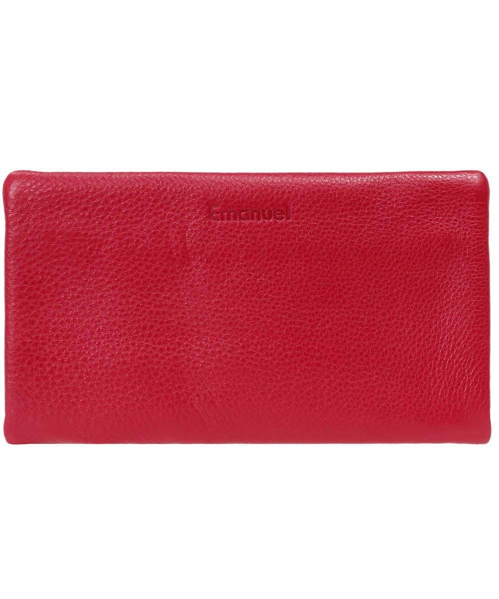 Emanuel ארנק עור נאפה דגם עדן - תיק התיקיםEmanuelנשים