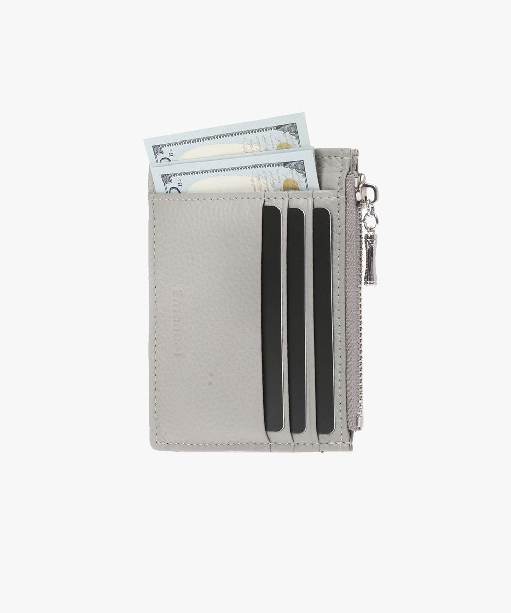 Emanuel ארנק לכרטיסים מעור דגם ניקו - תיק התיקיםEmanuelארנקים