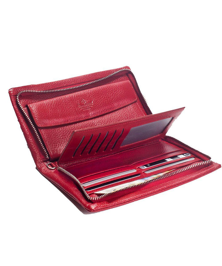 Emanuel ארנק עור נאפה דגם עדן - תיק התיקיםEmanuelנשים