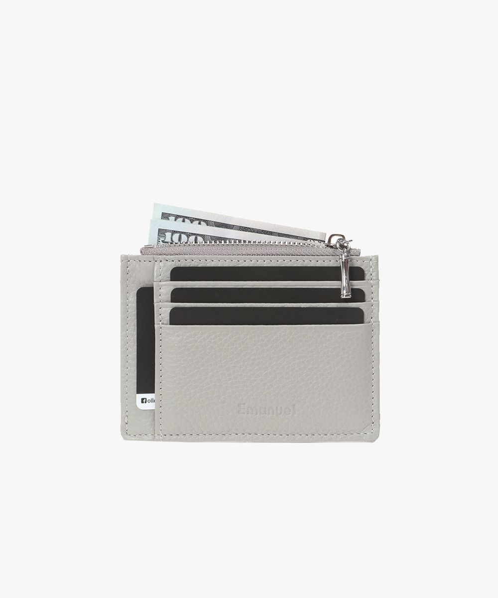 Emanuel ארנק לכרטיסים מעור דגם ניקו - תיק התיקיםEmanuelארנקים