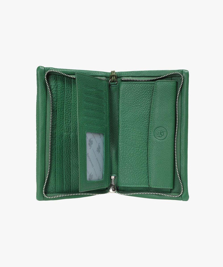 Emanuel ארנק עור נאפה דגם עדן - תיק התיקיםEmanuelנשים