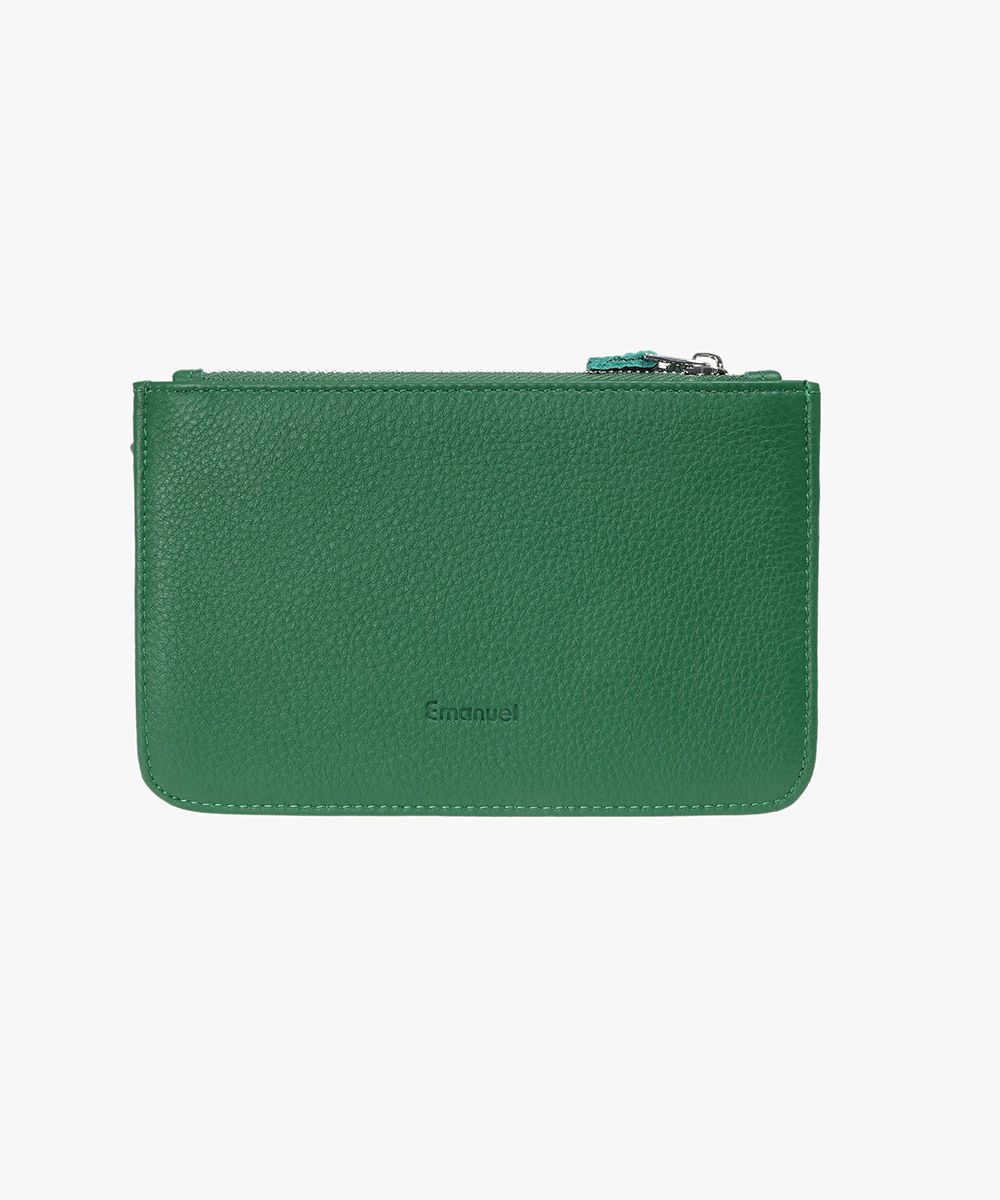 Emanuel תיק מעור דגם ברלין מטאלי - תיק התיקיםEmanuelנשים