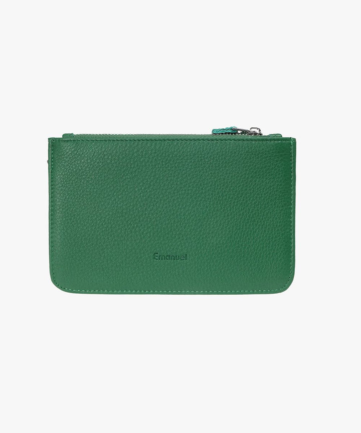 Emanuel תיק מעור דגם ברלין מטאלי - תיק התיקיםEmanuelנשים