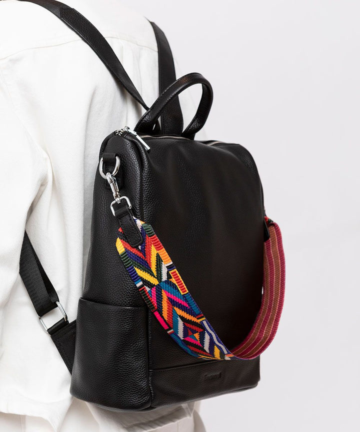 Emanuel תיק גב מעור דגם אדריאנה - תיק התיקיםEmanuelנשים