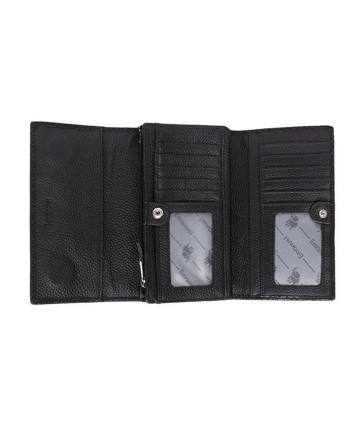 Emanuel ארנק בינוני נאפה דגם שרה בריק - תיק התיקיםEmanuelנשים