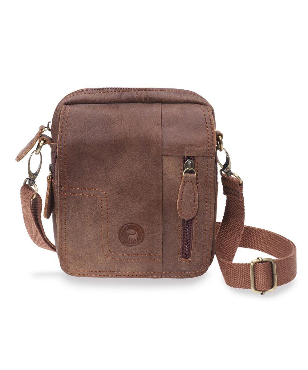 Emanuel תיק עור צד אדי - תיק התיקיםEmanuelגברים