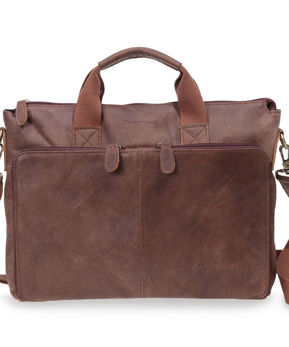 Emanuel תיק עסקים דגם מקסיקו - תיק התיקיםEmanuelתיקי צד לגבר