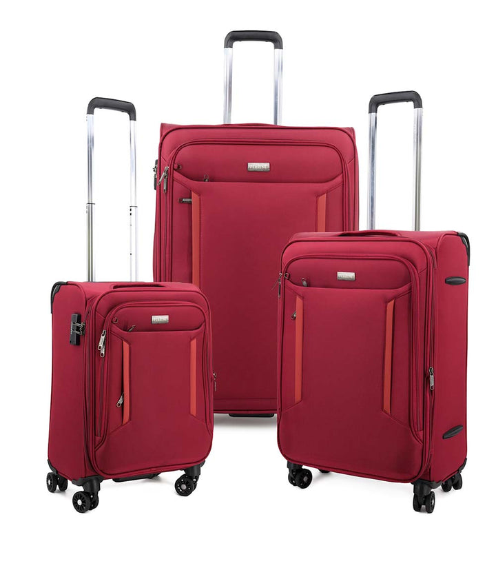 FERRINI סט 3 מזוודות בד איכותיות - תיק התיקיםFERRINIמזוודות