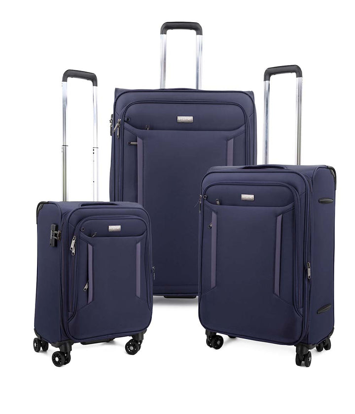 FERRINI סט 3 מזוודות בד איכותיות - תיק התיקיםFERRINIמזוודות