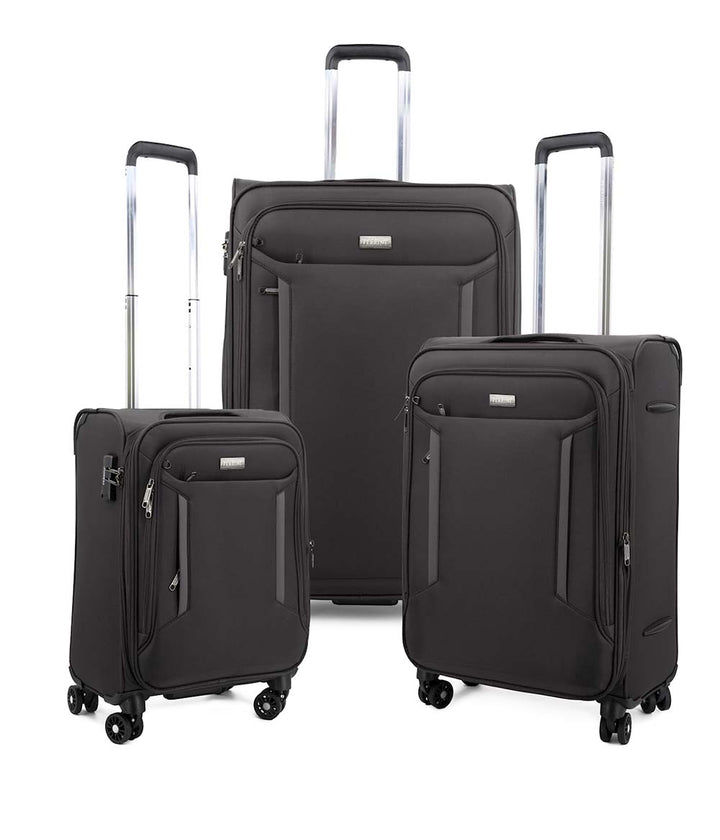 FERRINI סט 3 מזוודות בד איכותיות - תיק התיקיםFERRINIמזוודות