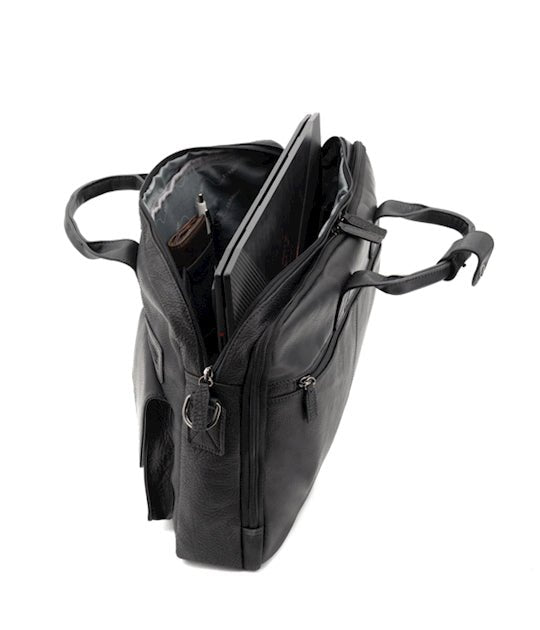 FERRINI תיק עסקים מעור כיסים - תיק התיקיםFERRINIתיקים