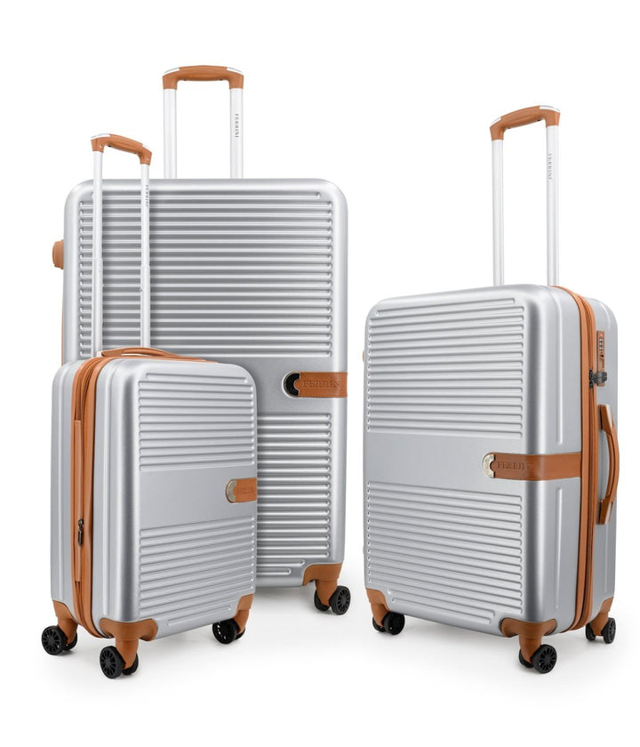 FERRINI סט מזוודות קשיחות ואיכותיות - תיק התיקיםFERRINIמזוודות