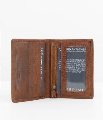 ארנק עור מגנט משומן FERRINI - תיק התיקיםFerriniWallet