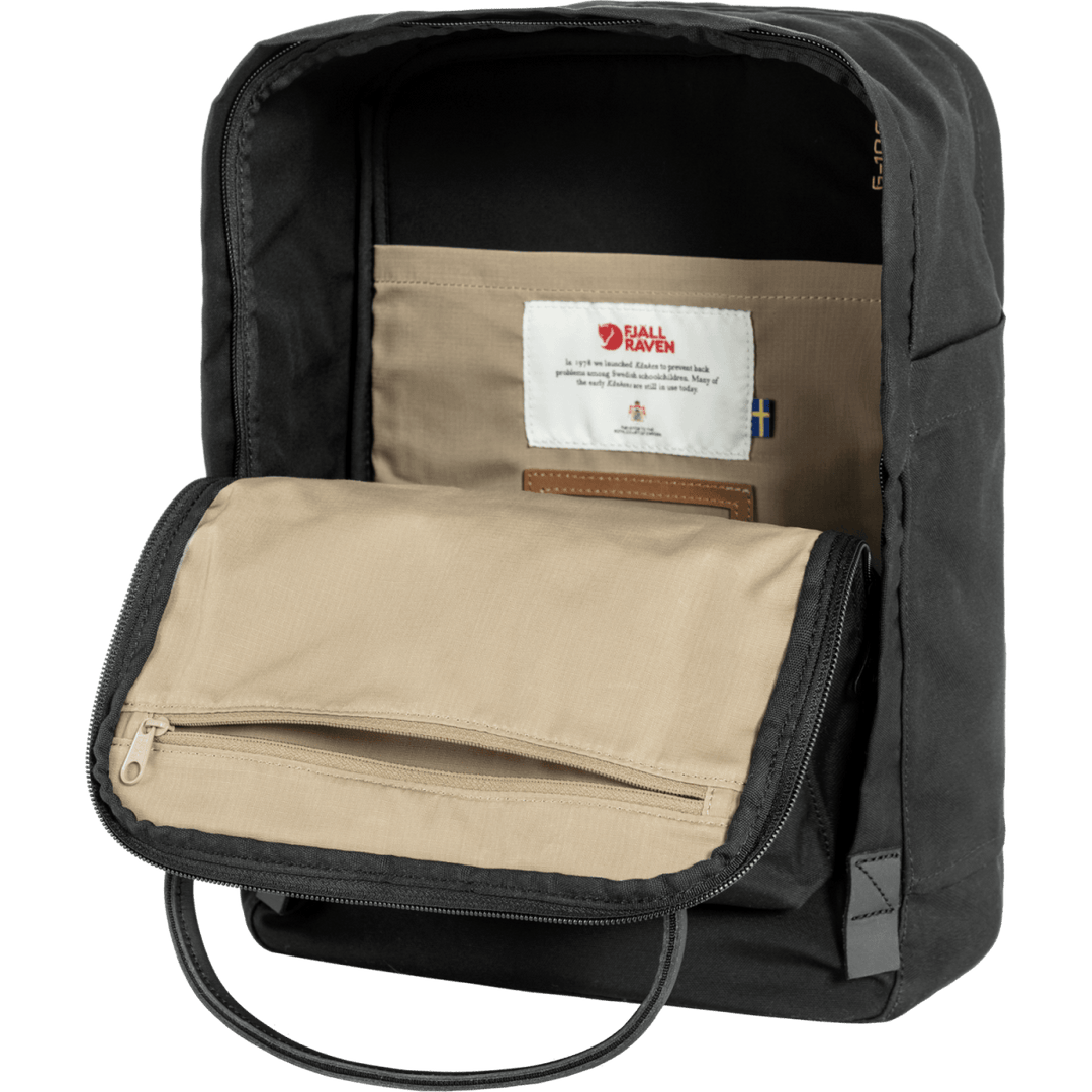 תיק גב Fjällräven Kånken No. 2 Black Laptop 15״ - תיק התיקיםFjallravenתיק גב ללפטופ