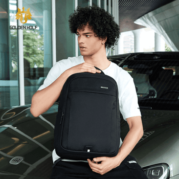 Golden Wolf תיק גב למחשב 15.6" - תיק התיקיםGolden Wolfתיקי מחשב