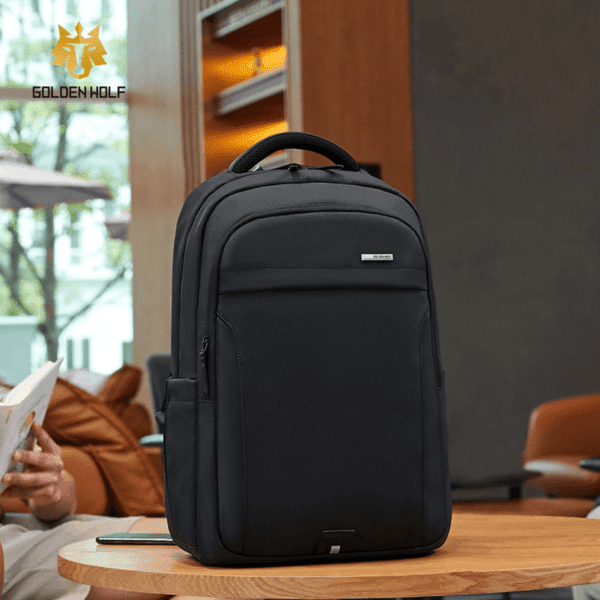 Golden Wolf תיק גב למחשב 15.6" - תיק התיקיםGolden Wolfתיקי מחשב