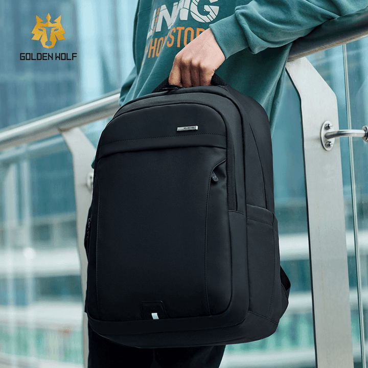 Golden Wolf תיק גב למחשב 15.6" - תיק התיקיםGolden Wolfתיקי מחשב