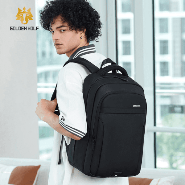 Golden Wolf תיק גב למחשב 15.6" - תיק התיקיםGolden Wolfתיקי מחשב