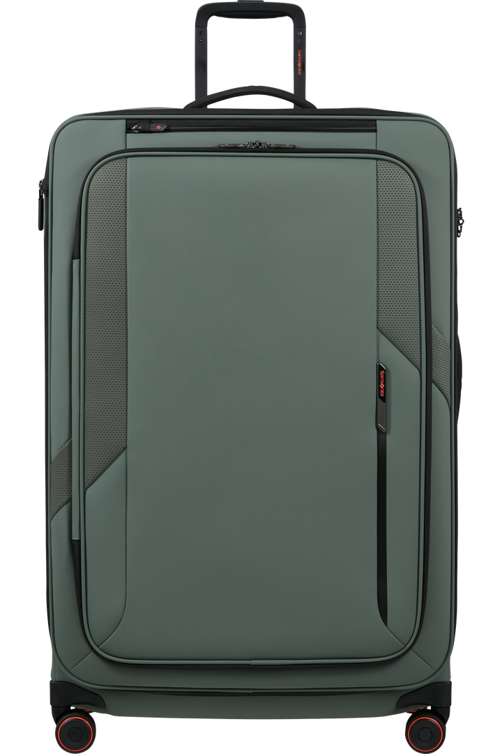 Samsonite Glazed מזוודה רכה מתרחבת ענקית 84 ס״מ - ירוק מרווה