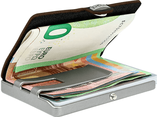 I - CLIP AdvantageR Leather ארנק כרטיסים נשלפים - תיק התיקיםI - CLIPגברים