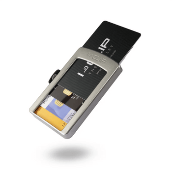 I - CLIP Original Silver with Coin Pocket Sandflower - תיק התיקיםI - CLIPארנק כרטיסים