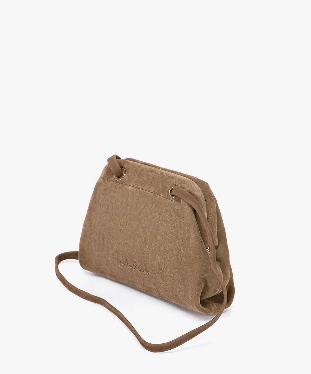 זמש אפור חום