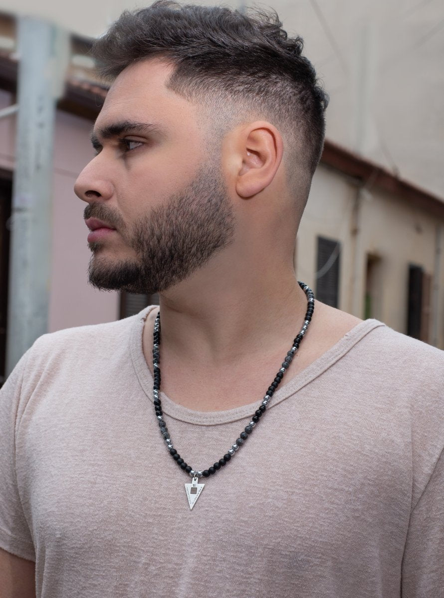 שרשרת חרוזים עם ננו תנ״ך - תיק התיקיםJerusalem Nano Bible