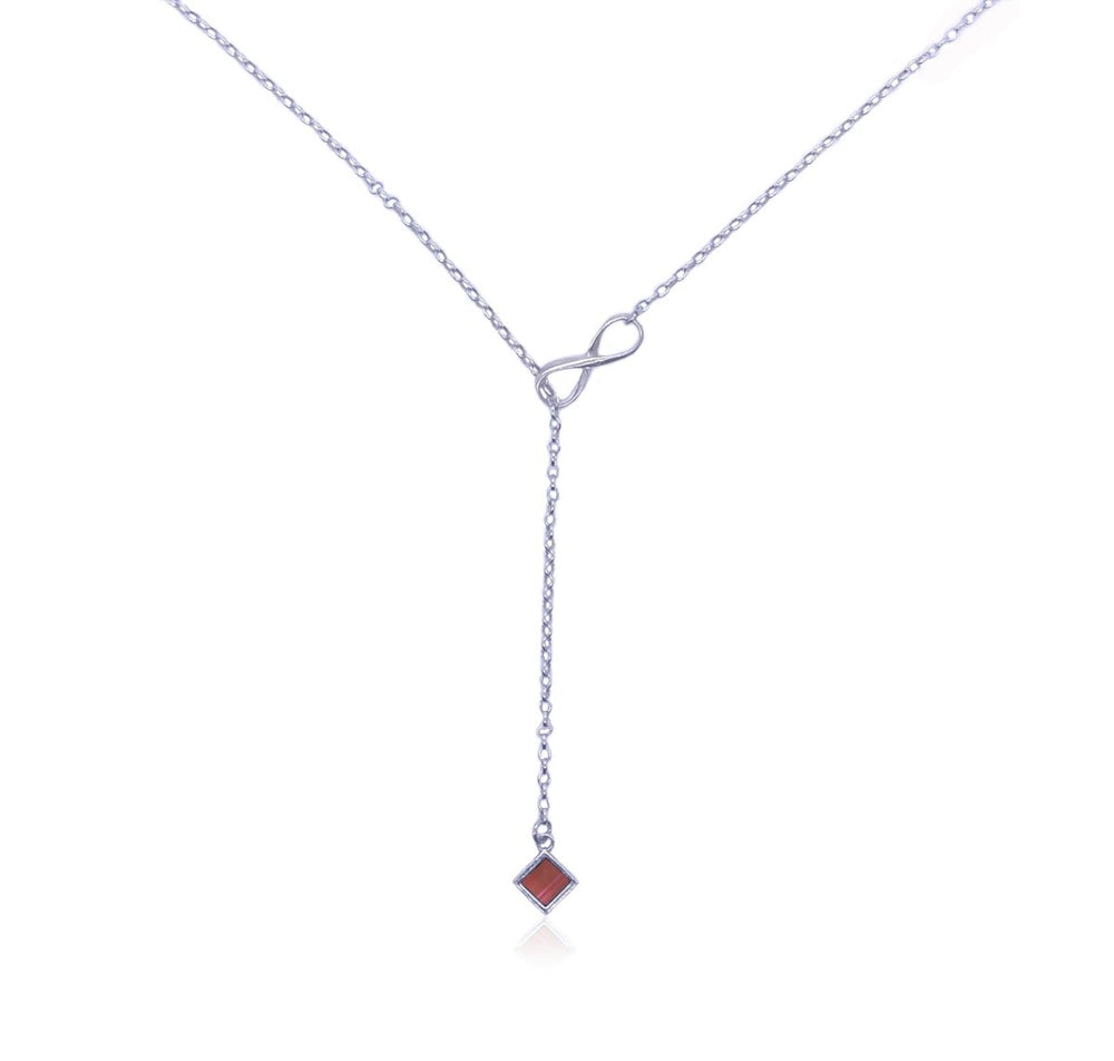 שרשרת רחל - אינפיניטי עם מעויין משובץ ננו תנ"ך - תיק התיקיםJerusalem Nano Bible