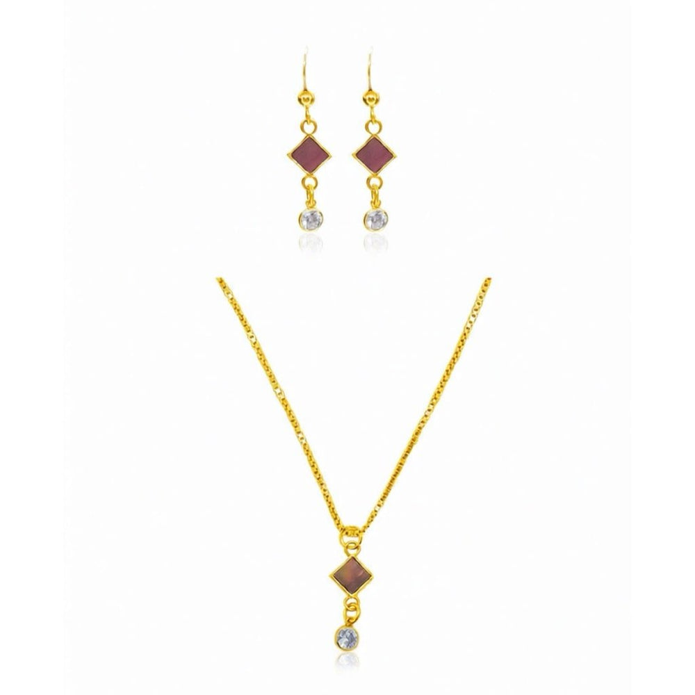 סט מרים - מעויינים עם ננו תנ״ך וזירקון - תיק התיקיםJerusalem Nano Bible Jewelry