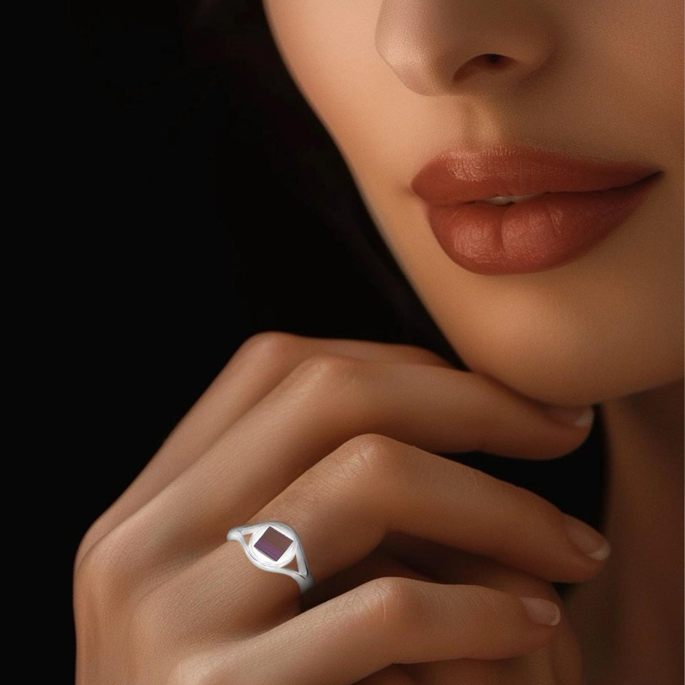 טבעת פתוחה עם ננו תנ"ך - תיק התיקיםJerusalem Nano Bible Jewelry