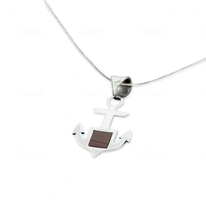 שרשרת עוגן עם ננו תנ"ך - תיק התיקיםJerusalem Nano Bible Jewelryחנות "ג'רוזלם ננו תנ"ך" היחיד שמיוצר בישראל