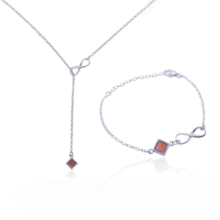 סט אינפיניטי עם ננו תנ״ך - תיק התיקיםJerusalem Nano Bible Jewelry