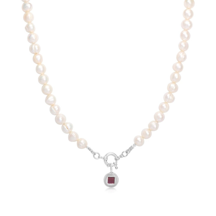 שרשרת פנינים עם מנעול - ננו תנ"ך - תיק התיקיםJNB Jewishחנות "ג'רוזלם ננו תנ"ך" היחיד שמיוצר בישראל