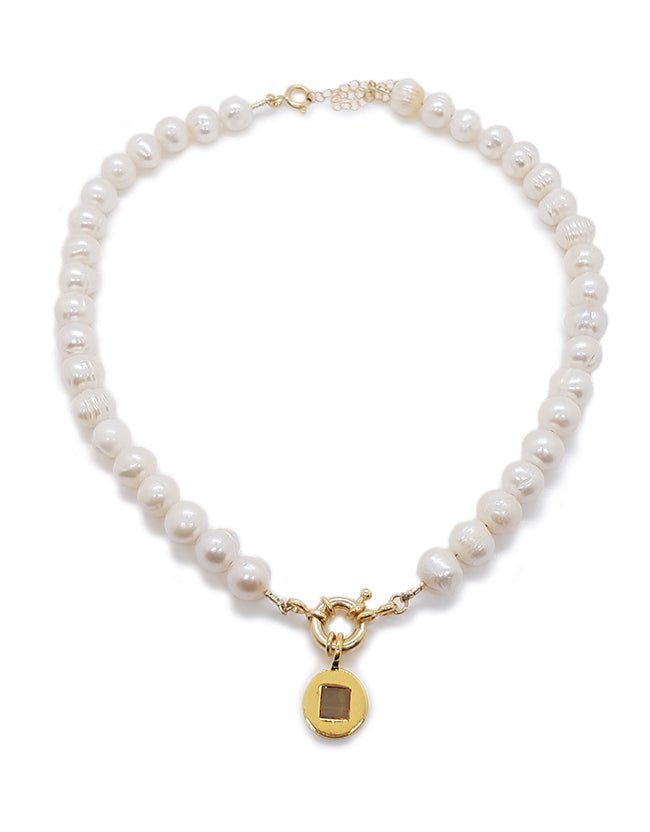 שרשרת פנינים עם מנעול - ננו תנ"ך - תיק התיקיםJNB Jewishחנות "ג'רוזלם ננו תנ"ך" היחיד שמיוצר בישראל