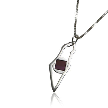 תליון מפת ארץ ישראל עם ג'רוזלם ננו תנ"ך - תיק התיקיםJNB Jewishחנות "ג'רוזלם ננו תנ"ך" היחיד שמיוצר בישראל