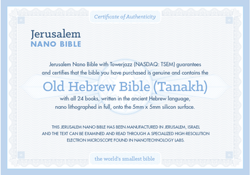 תליון מרובע עתיק עם ננו תנ"ך לגבר - תיק התיקיםJNB Jewishחנות "ג'רוזלם ננו תנ"ך" היחיד שמיוצר בישראל