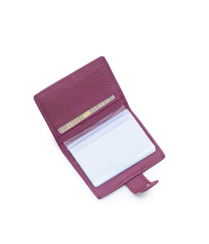 JUST ארנק מעור לכרטיסים - תיק התיקיםJustארנקים לנשים