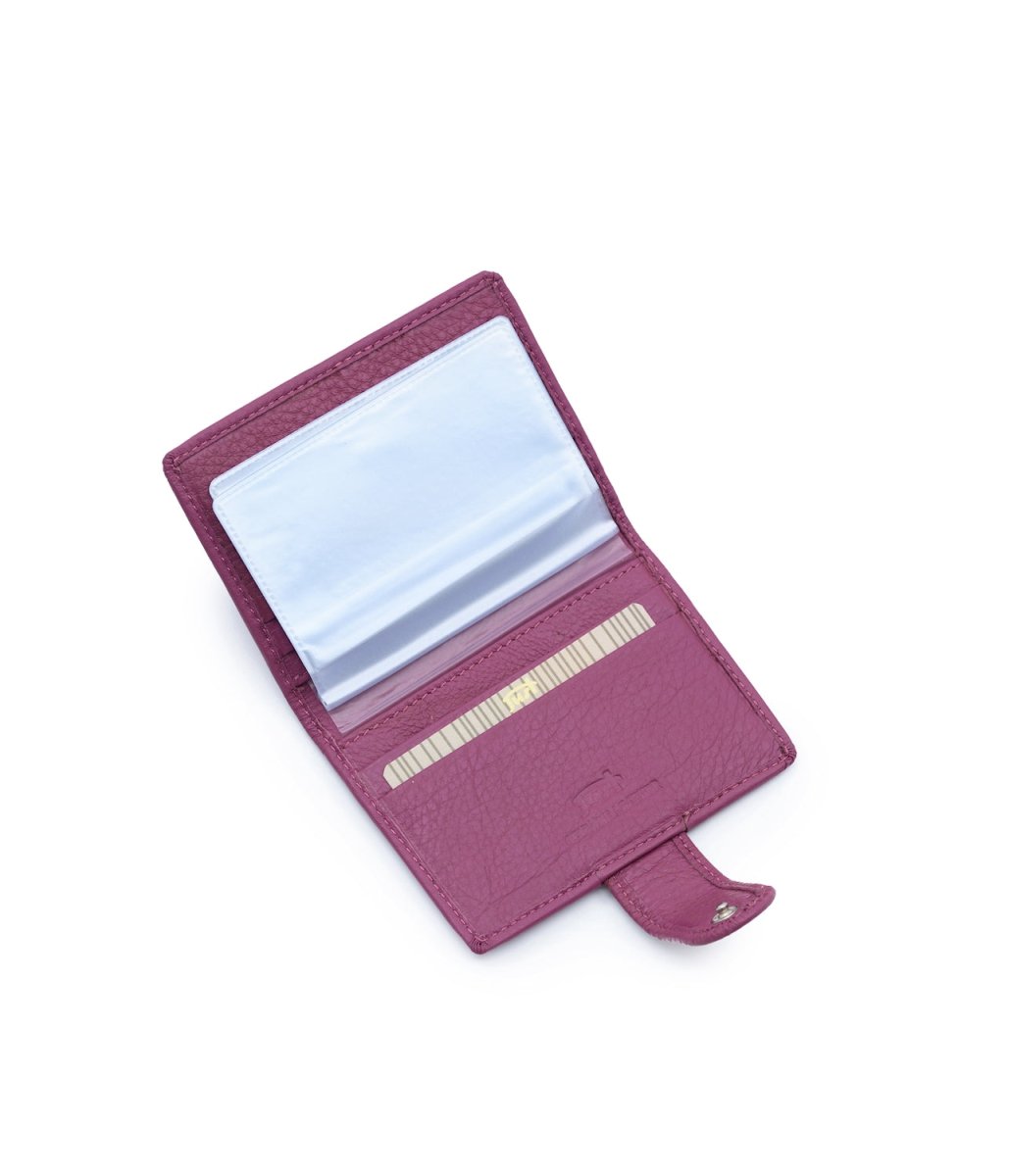 JUST ארנק מעור לכרטיסים - תיק התיקיםJustארנקים לנשים